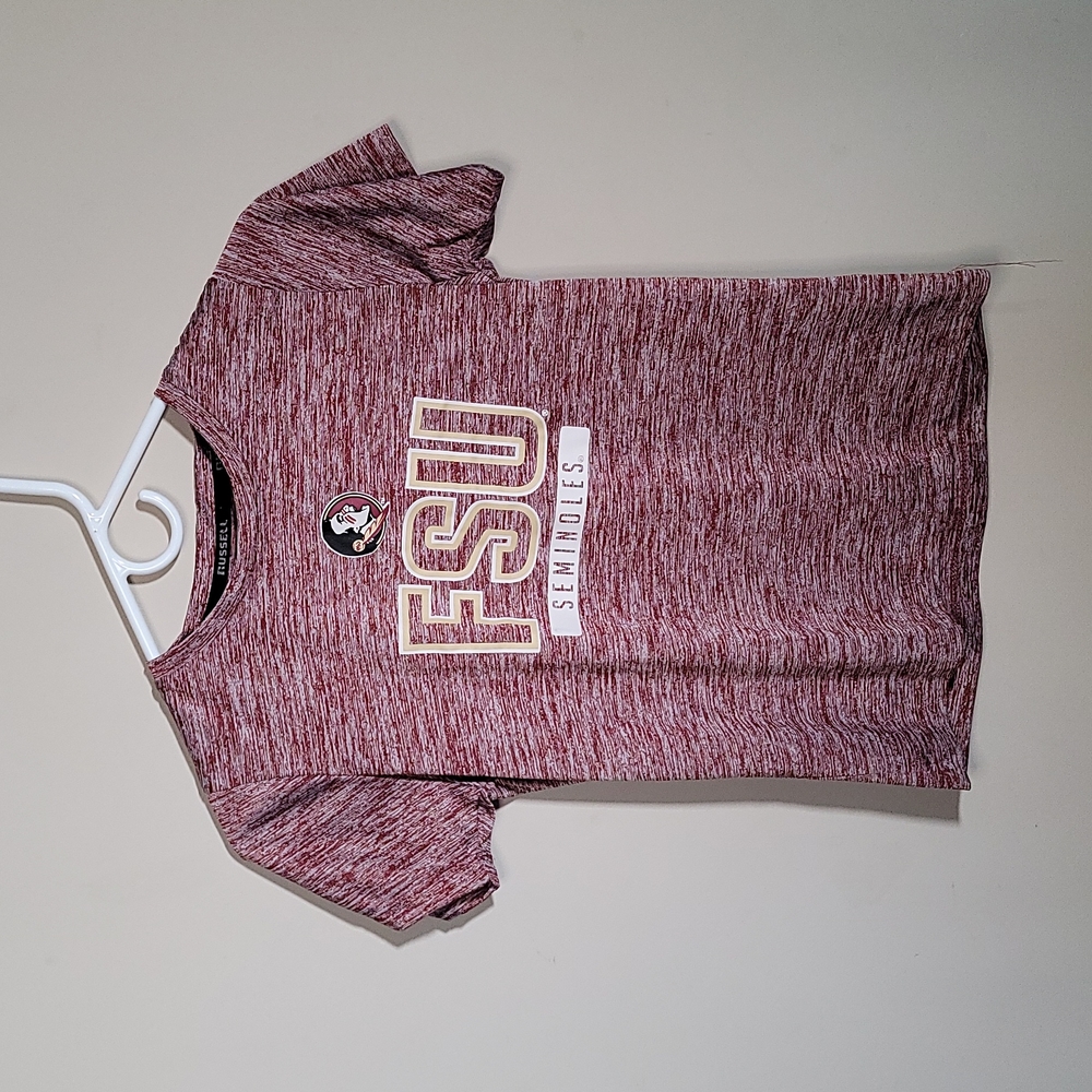 Russell t-shirt, FSU Seminols, M (8), red